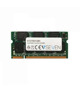 V7 1GB DDR1 PC2700 - 333Mhz SO DIMM Notebook módulo de memoria - V727001GBS