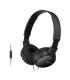 Auricular Diadema con Cable SONY MDRZX110APB.CE7 PLEGABLE No IPX Micrfono Negro