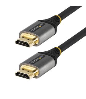 StarTech.com Cable de 3m HDMI 2.0 Certificado Premium - Cable HDMI con Ethernet de Alta Velocidad Ultra HD 4K 60Hz - HDR10, ARC