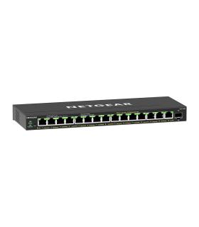 NETGEAR GS316EP-100PES switch Gestionado Gigabit Ethernet (10 100 1000) Energía sobre Ethernet (PoE) Negro