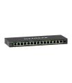 NETGEAR GS316EP-100PES switch Gestionado Gigabit Ethernet (10/100/1000) Energía sobre Ethernet (PoE) Negro