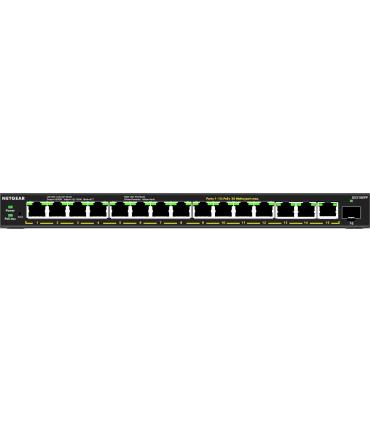 NETGEAR 16-Port High-Power PoE+ Gigabit Ethernet Plus Switch (231W) with 1 SFP port (GS316EPP) Gestionado Gigabit Ethernet