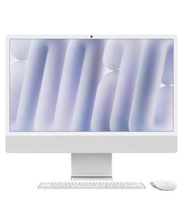 Apple iMac M4, 8CPU,8GPU, 16GB, 256GB SSD - Silver