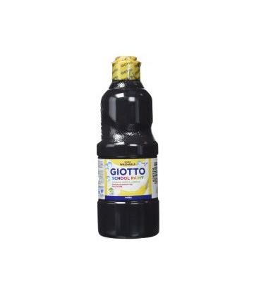 Giotto F535324 tempera 500 ml Botella Negro