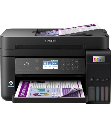 Epson EcoTank Impresora multifunción ET-3850 A4 con depósito de tinta, conexión Wi-Fi