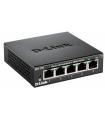 D-Link DES-105 No administrado L2 Negro