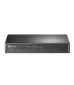 TP-Link TL-SF1008P No administrado Fast Ethernet (10/100) Energía sobre Ethernet (PoE) Negro