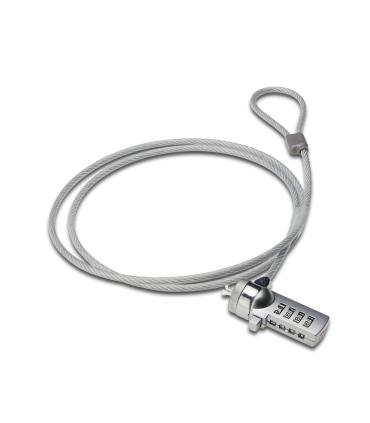 Ewent EW1241 cable antirrobo Plata 1,5 m