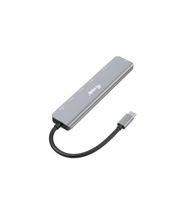 Equip 133494 base para portátil y replicador de puertos Alámbrico USB 3.2 Gen 1 (3.1 Gen 1) Type-C Plata