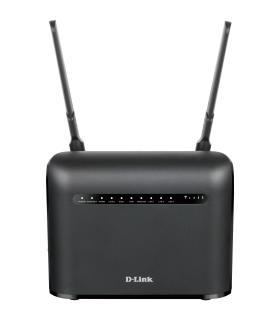 D-Link AC1200 router inalámbrico Gigabit Ethernet Doble banda (2,4 GHz   5 GHz) 4G Negro