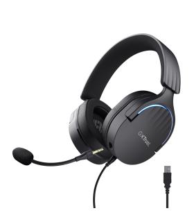 Trust GXT 490 FAYZO Auriculares Alámbrico Diadema Juego USB tipo A Negro