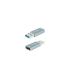 Nanocable Adaptador USB-A 3.1 GEN2 a USB-C, USB-A M-USB-C H, Gris