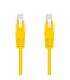 Nanocable Cable Red Latiguillo RJ45 CAT.6 UTP AWG24, Amarillo, 25 cm