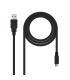 Nanocable CABLE USB 2.0, TIPO A M-MICRO USB B M, 0.8 M