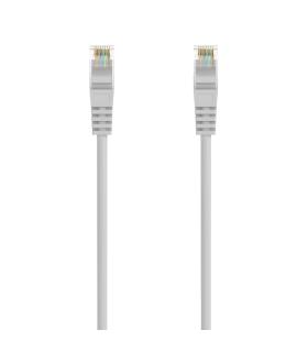 AISENS Cable de Red Latiguillo RJ45 LSZH Cat.6A 500 Mhz UTP AWG24, Gris, 30CM