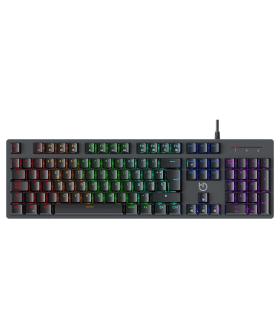 Hiditec GK400 ARGB teclado Juego USB Negro