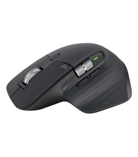 Logitech MX Master 3S ratón Oficina mano derecha RF Wireless + Bluetooth Laser 8000 DPI