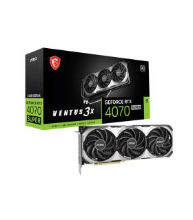 MSI VENTUS GeForce RTX 4070 SUPER 12G 3X OC NVIDIA 12 GB GDDR6X