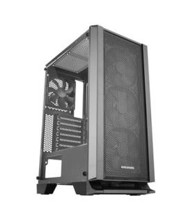 Caja Atx Semitorre Mars Gaming Mc-master Frontal Metal-mesh Con 3ventiladores Frontales Ventana Lateral De Cristal Templado S