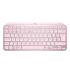 Logitech MX Keys Mini teclado Oficina RF Wireless + Bluetooth QWERTY Español Rosa