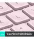 Logitech MX Keys Mini teclado Oficina RF Wireless + Bluetooth QWERTY Español Rosa