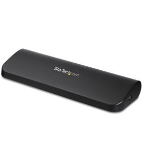 StarTech.com Docking Station USB 3.0 de 2 Monitores para Portátil - HDMI DVI VGA - Hub Ladrón 3x USB-A - GbE - Audio -