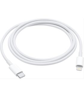 CABLE APPLE USB-C MACHO A  LIGHTNING MACHO 1M BLANCO