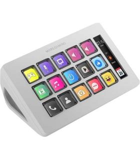 Control Deck Slim Mars Gaming Msd-one White 15 Teclas De Acceso Directo Lcd Personalizables