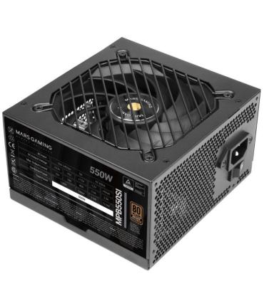 Fuente de Alimentacin Mars Gaming MPB550SI/ 550W/ Ventilador 12cm/ 80 Plus Bronze