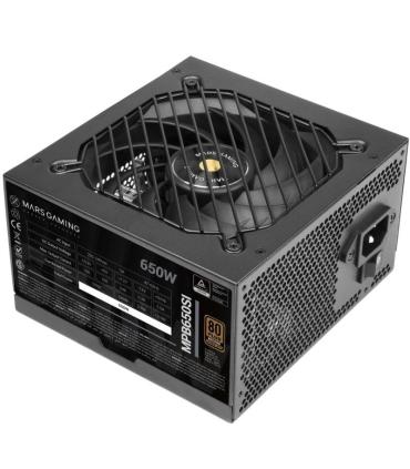 Fuente de Alimentacin Mars Gaming MPB650SI/ 650W/ Ventilador 12cm/ 80 Plus Bronze