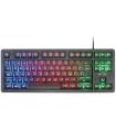 Teclado Gaming SemiMecnico Mars Gaming MK023/ Negro