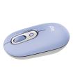 Logitech POP Mouse, ratón inalámbrico Bluetooth compacto y portátil con botones programables y clics discretos, tecnología