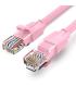 Cable de Red RJ45 UTP Vention IBEPF Cat.6/ 1m/ Rosa