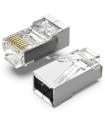 Conector RJ45 IDCR0-10/ Cat.6 FTP/ 10 Uds