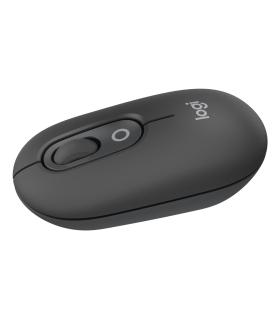 Logitech POP Mouse, ratón inalámbrico Bluetooth compacto y portátil con botones programables y clics discretos, tecnología