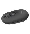 Logitech POP Mouse, ratón inalámbrico Bluetooth compacto y portátil con botones programables y clics discretos, tecnología