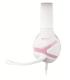 Konix Geek Girl Crystal Auriculares Alámbrico Diadema Juego Rosa, Blanco