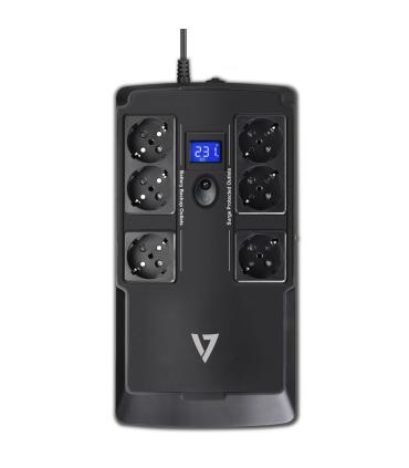 V7 Protector de sobrevoltaje de escritorio 750VA