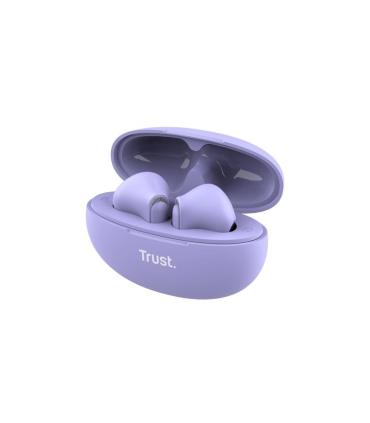 Trust Yavi Auriculares True Wireless Stereo (TWS) Dentro de oído Llamadas Música USB Tipo C Bluetooth Púrpura