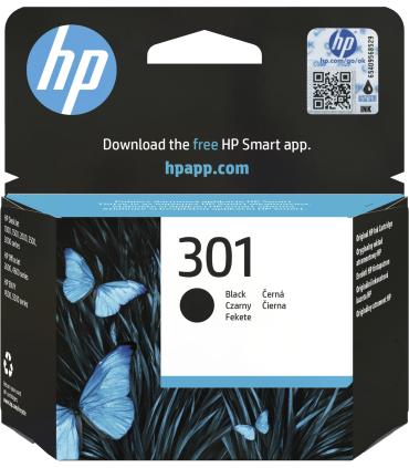 HP Cartucho de tinta original 301 negro