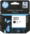 HP Cartucho de tinta original 301 negro