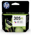 HP Cartucho de tinta Original 305XL de alta capacidad tricolor