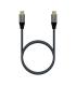 AISENS Cable USB 2.0 Aluminio 5A 100W E-Mark, USB-C M-USB-C M, Gris, 2.0M