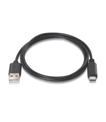 AISENS A107-0051 cable USB USB 2.0 1 m USB A USB C Negro