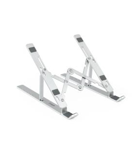 TooQ TQLRS0033-AL soporte para ordenador portátil Soporte para ordenador portátil y tableta Plata 38,1 cm (15")