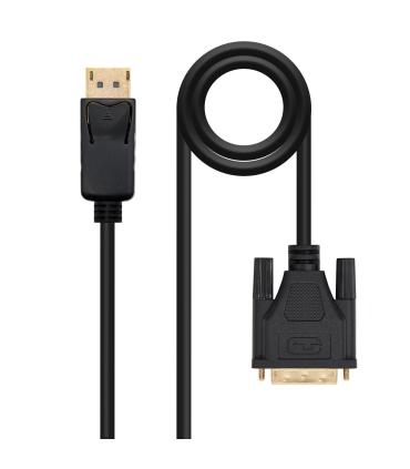 Nanocable Cable Conversor DisplayPort a DVI, DP M - DVI M, Negro, 1 m