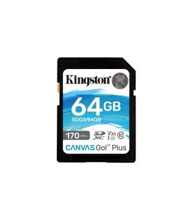 Kingston Technology Canvas Go! Plus 64 GB SD UHS-I Clase 10