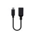 Nanocable USB 3.1, 0.15m cable USB USB 3.2 Gen 2 (3.1 Gen 2) 0,15 m USB A USB C Negro