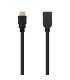 Nanocable Cable HDM 2.0 Prolongador A M-A H, Negro, 2 m