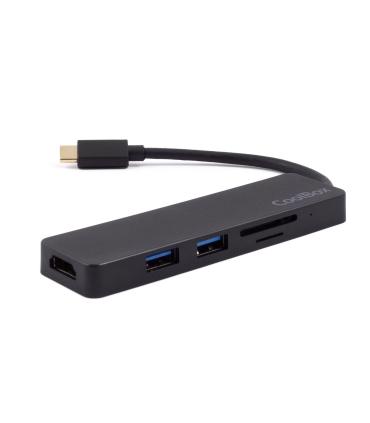 CoolBox miniDock USB-C Lite 2 USB 3.2 Gen 1 (3.1 Gen 1) Type-C Negro